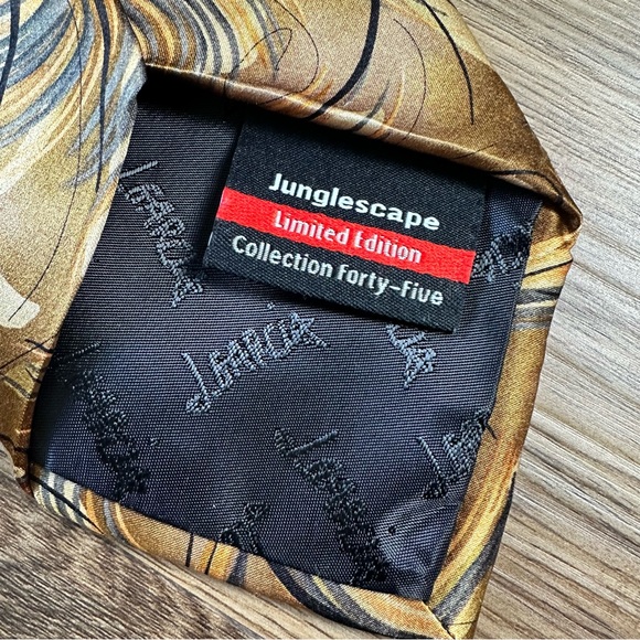 J. Garcia Vintage Y2K Silk Ties Lot of 3 Grateful Dead Abstract Geometric USA - Picture 3 of 16